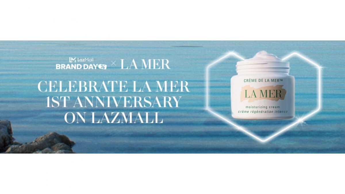 Lazada 8.8 ฉลองครบรอบ 1 ปี La Mer จัดโปรเอาใจสายช้อป