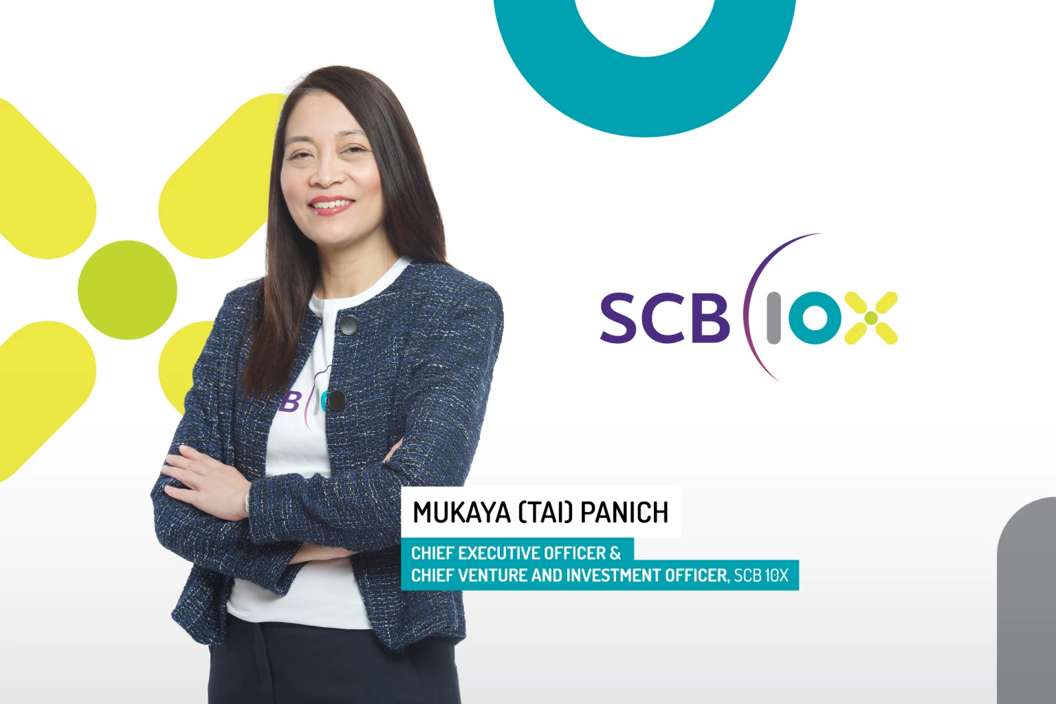 SCB 10X ตั้ง "มุขยา" ดำรงตำแหน่ง'ซีอีโอ' รับภารกิจพิชิตดวงจันทร์