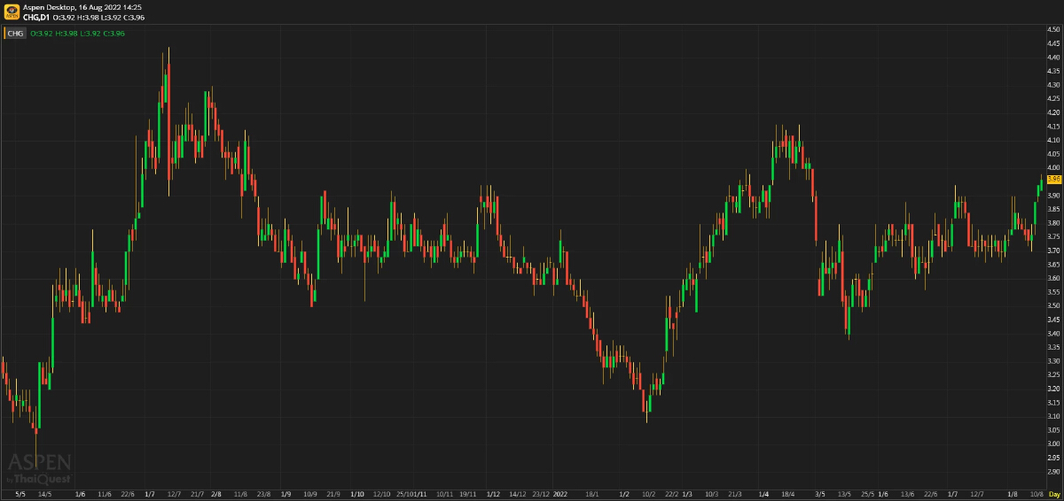CHG - กำไรปกติ 2Q ลดลงตามรายได้เกี่ยวกับโควิด