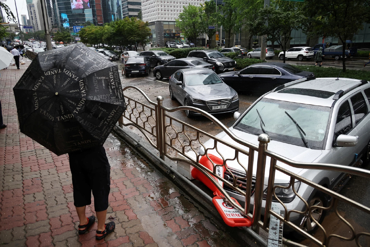 กรุงโซลเตรียมรับฝนตกหนักต่อเนื่องถึงวันพุธ