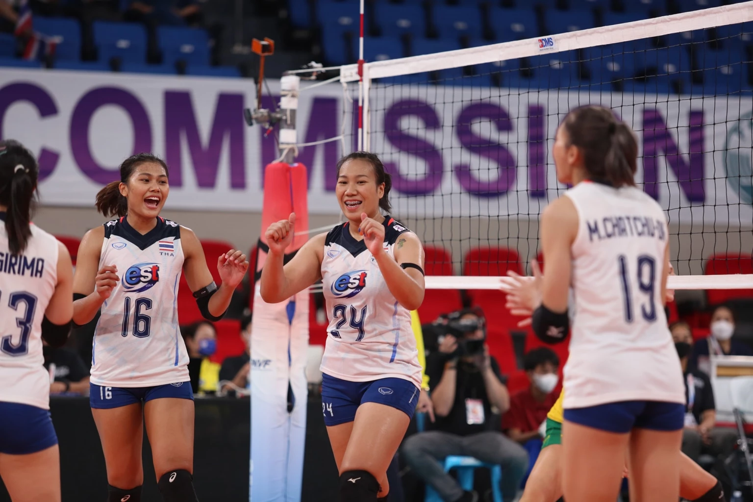 Show great form! "Women's Volleyball" Thailand beat Australia 30 set AVC CUP 2022 battle Archyde