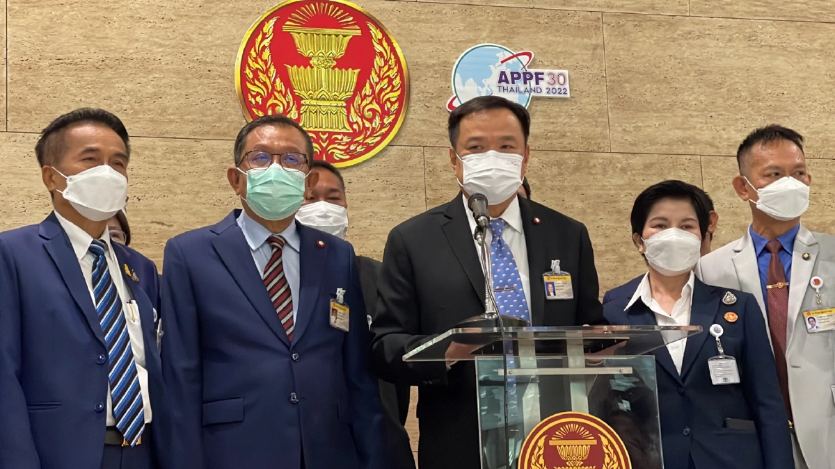 "อนุทิน" เชื่อยุบสภารักษาการยาวเป็นไปไม่ได้  เหน็บ "ทักษิณ"ชมประสาผู้ใหญ่