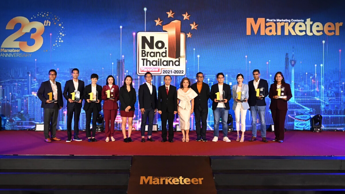 DOS LIFE คว้ารางวัล Marketeer No.1 Brand Thailand 2022 จากความไว้ใจของผู้บริโภค