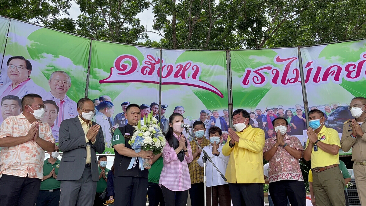 "ตระกูลสงฆ์ประชา"ร่วมเบิร์ทเดย์ "ประภัตร" - กัญจนาส่งสัญญาณ เป็นอนาคตพรรค