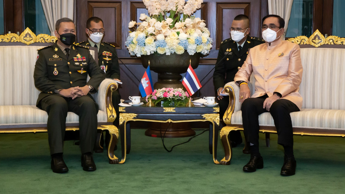 ฮุน มาเนต เยี่ยมคำนับ พล.อ.ประยุทธ์ 2 ประเทศเห็นพ้องยึดสันติแก้ปัญหาภูมิภาค