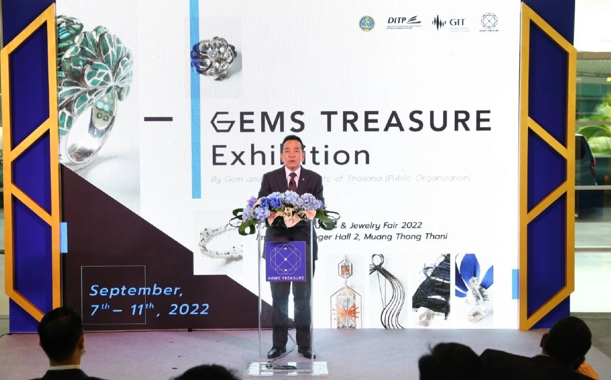 จีไอทีนำ “เครื่องประดับเงิน” ในโครงการมาเหนือ โชว์ในงานบางกอกเจมส์