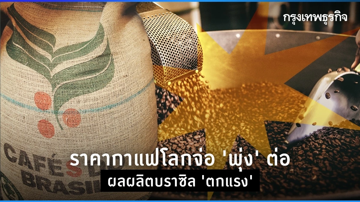 ปัญหาสภาพอากาศแปรปรวนอย่างรุนแรงในบราซิล ตั้งแต่ ปีค.ศ. 2021 ทำให้ผลผลิตกาแฟลดลง นำไปสู่ภาวะกาแฟขาดตลาด จนทำให้ราคาที่สูงขึ้นอย่างรวดเร็ว