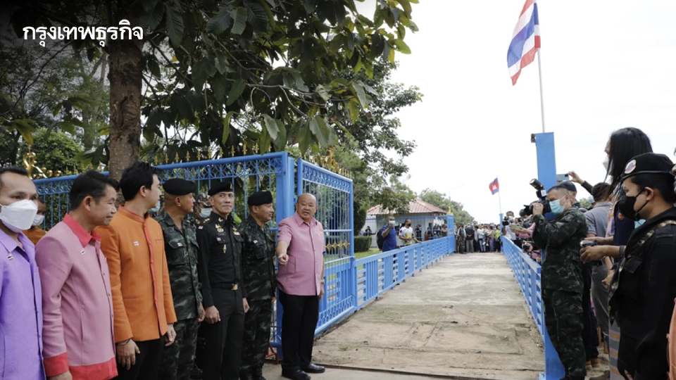 เปิดแล้ว จุดผ่อนปรนช่องสายตะกู ชายแดนไทย-กัมพูชา หลังปิดเกือบ 3 ปีเพราะโควิด