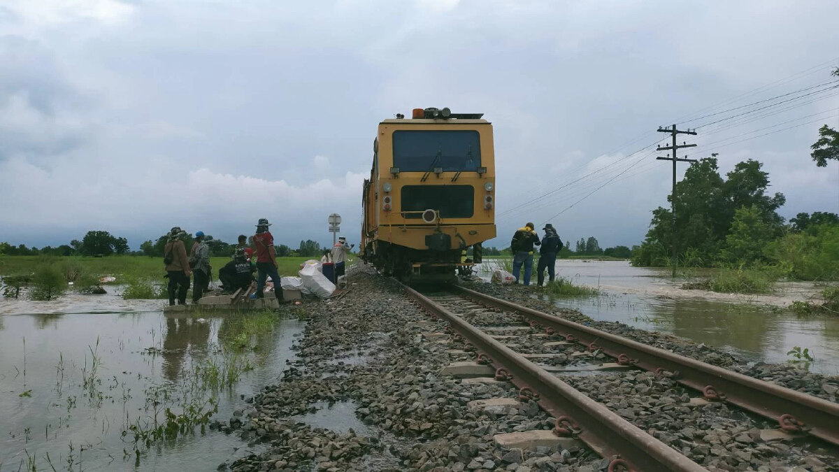 การรถไฟฯ แจ้งเปิดให้บริการเส้นทางตะวันออกเฉียงเหนือตามปกติ