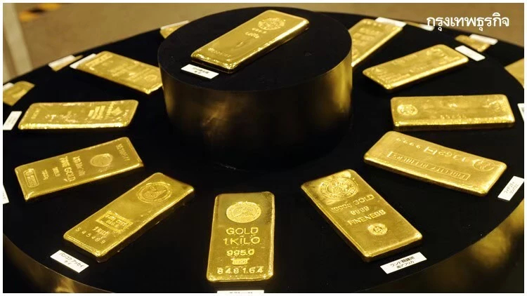 ราคาทองฟิวเจอร์ร่วง 8.20 ดอลล์ คาดสิ้นปีแตะ 1,600 ดอลล์