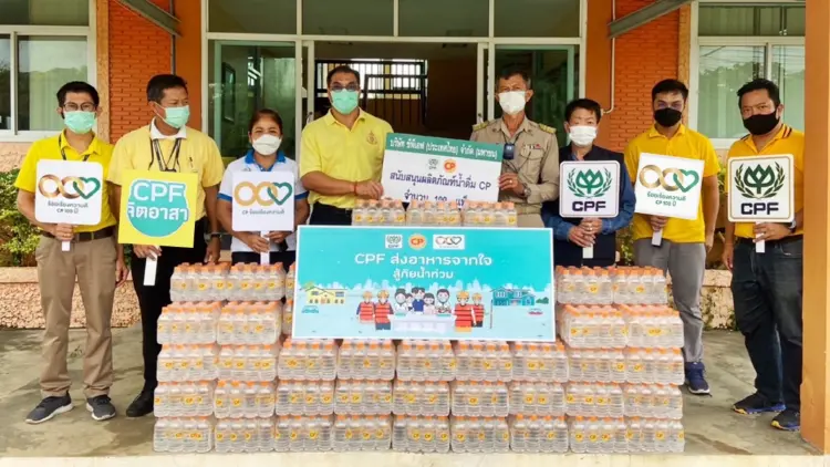 CPF ส่งอาหารจากใจ สู้ภัยน้ำท่วม ต่อเนื่องจนกว่าสถานการณ์จะคลี่คลาย