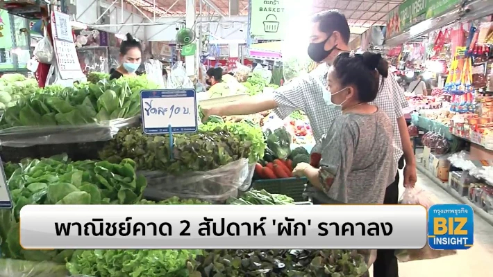 พาณิชย์คาด 2 สัปดาห์ ‘ผัก’ ราคาลงเป็นปกติ
