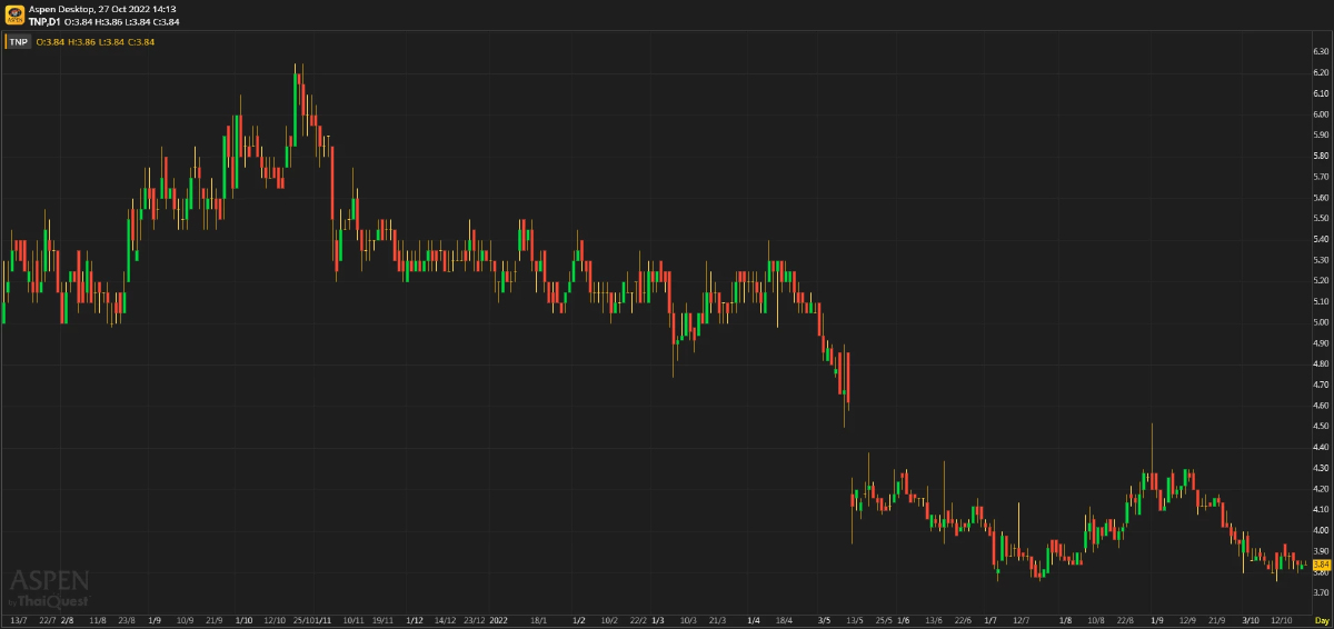 TNP ประมาณการ 3Q65F: กำไรจะลดลง YoY แต่จะเพิ่มขึ้น QoQ