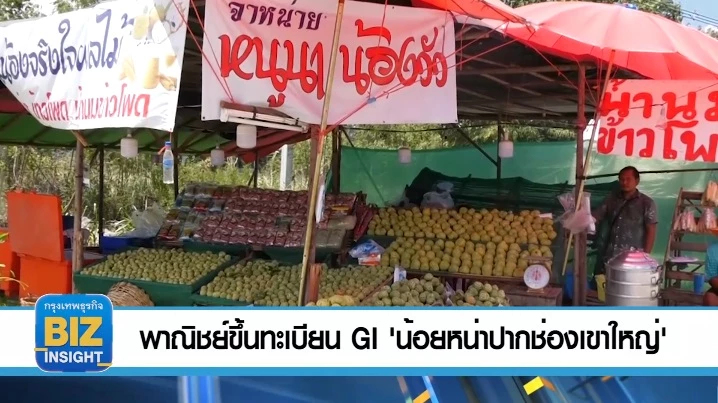 พาณิชย์ขึ้นทะเบียน GI 'น้อยหน่าปากช่องเขาใหญ่'