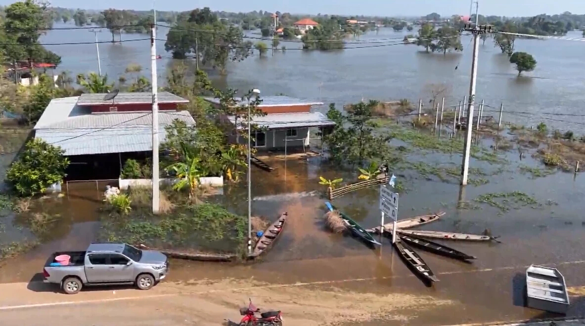 สถานการณ์น้ำท่วม "ศรีสะเกษ" สูญเสียหนัก เสียชีวิต 11 ศพ