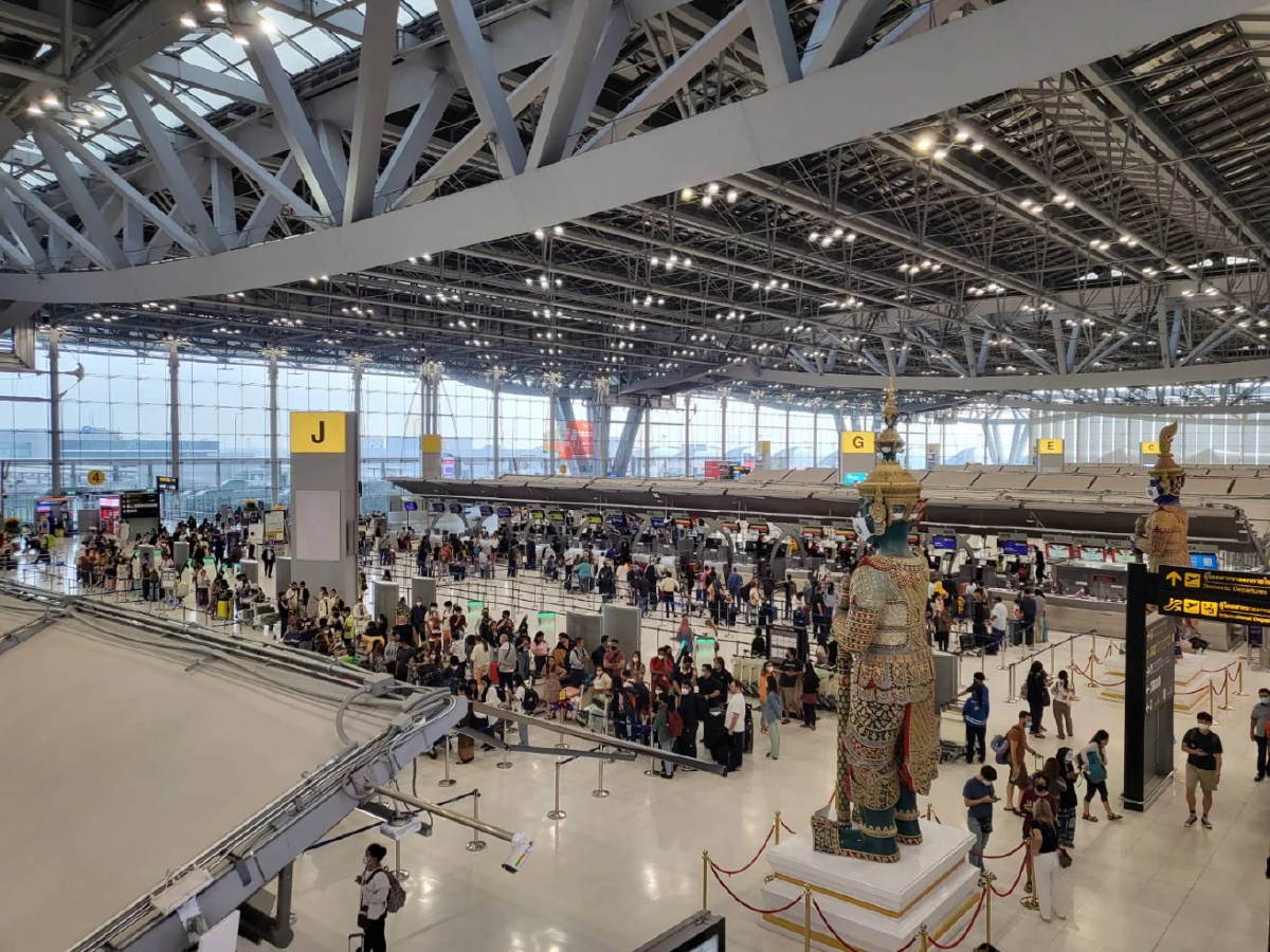 'คมนาคม' เปิดสถิตินักท่องเที่ยวเข้าไทยพุ่ง 157%