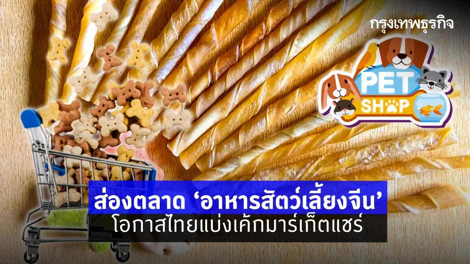 Looking at the Chinese pet food market An opportunity for a slice of