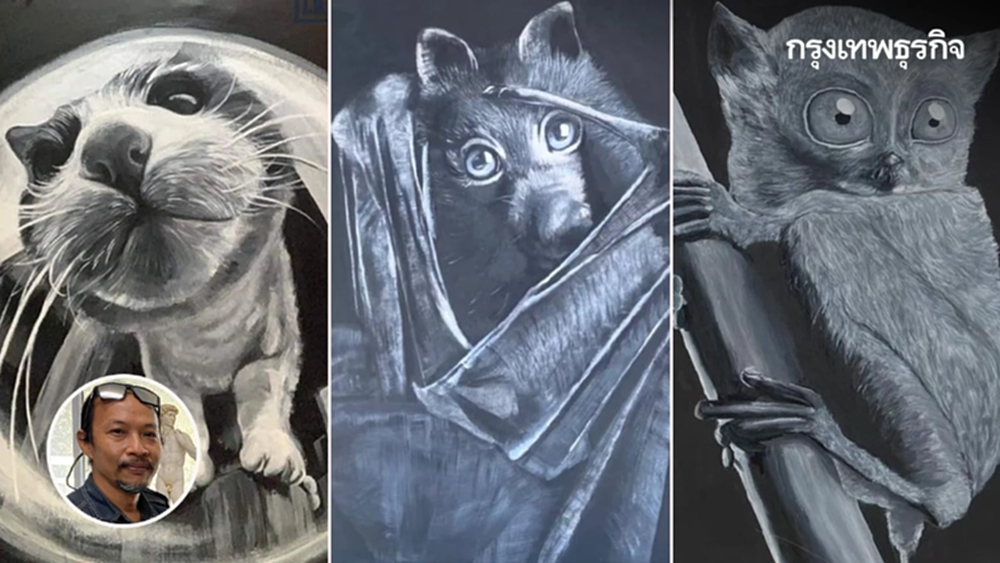 บัญชา อาจารย์ผู้อยู่เบื้องหลัง ภาพวาดอันน่าทึ่งเด็กม.5สาธิต ม.ศิลปากร