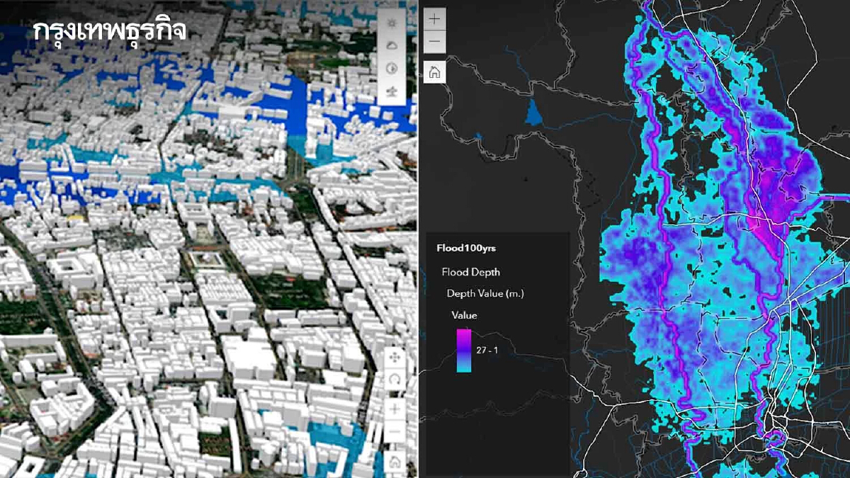 เอกชนผุด ‘ฮับข้อมูลสภาพแวดล้อม’  พยากรณ์ภัยพิบัติ ‘กรุงเทพฯ’ 100 ปี