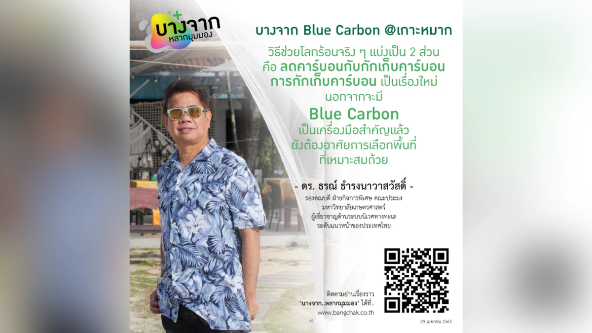 กลุ่มบางจากฯ กับเส้นทาง Blue Carbon ในทะเลตะวันออก