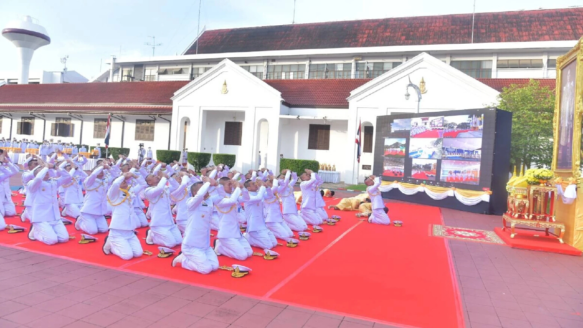 "กองทัพเรือ" น้อมรำลึกพระมหากรุณาธิคุณ ในหลวง ร.9 เนื่องใน 5 ธ.ค.