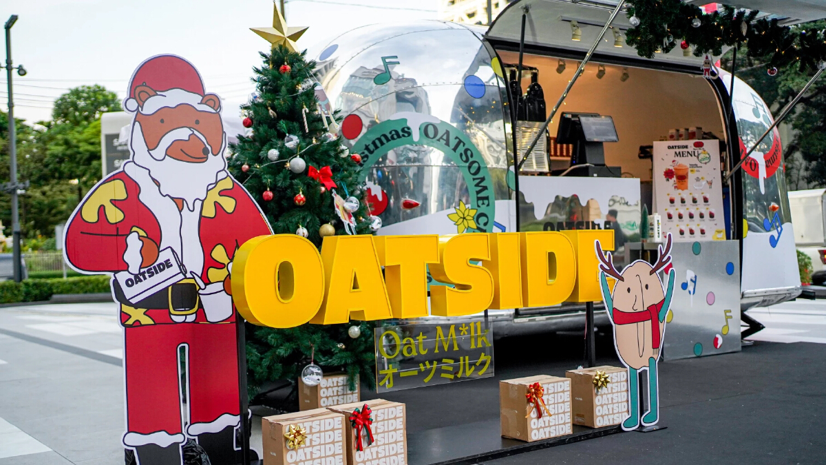 OATSIDE เดินสายคริสต์มาสฟู้ดทรัค ส่งตรงสู่ออฟฟิศย่านฮิปทั่วกรุง