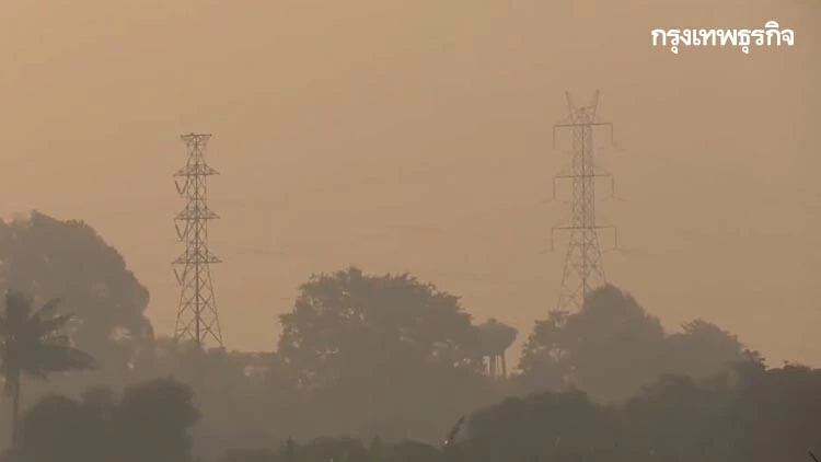 "คุณภาพอากาศ" อัปเดต 10 อันดับแรกทั่วไทย พุ่งแตะ 200AQI อันตรายต่อสุขภาพ