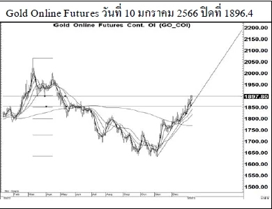 Daily Gold Futures (วันที่ 11 มกราคม 2566)