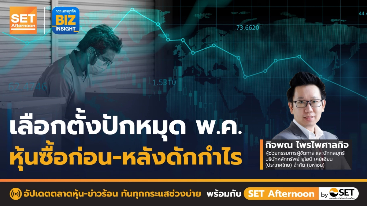 เลือกตั้งปักหมุด พ.ค. หุ้นซื้อก่อน - หลัง ดักกำไร l SET Afternoon l 30 ม.ค. 66