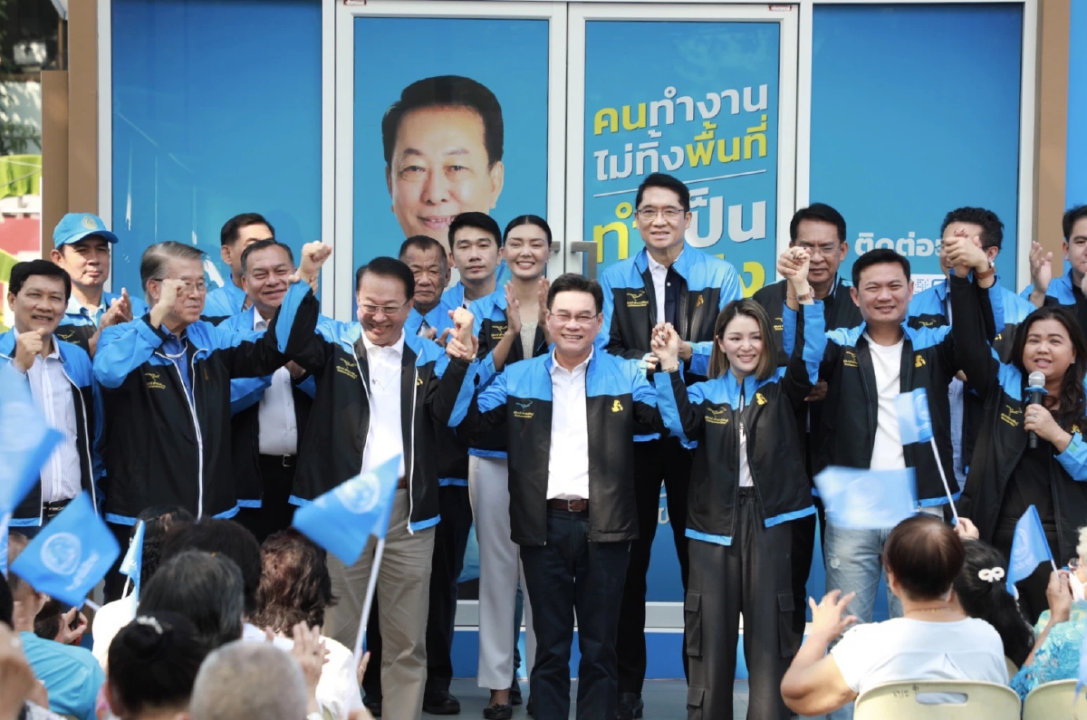“จุรินทร์”นำทีมเปิดศูนย์เลือกตั้งบางนา ดัน "สุทธิ" สู้ศึก เปิดทีมกทม.3 มีค.