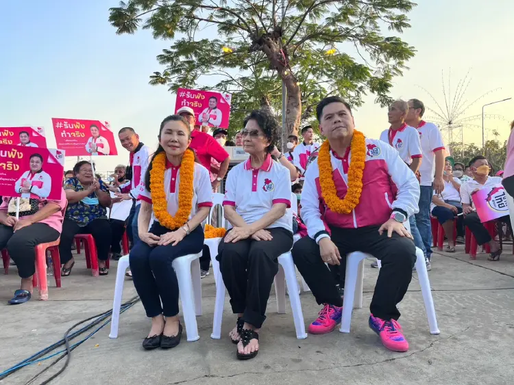 “วราวุธ” ลั่นชาติไทยพัฒนาไม่มีเล็กลง พร้อมรับใช้ ปชช. ย้ำกวาดยก 5 เขตสุพรรณฯ