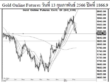 Daily Gold Futures (วันที่ 14 กุมภาพันธ์ 2566)