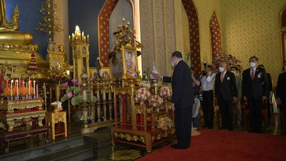 มูลนิธิอาสาเพื่อนพึ่ง (ภาฯ) จัดพิธีเจริญพระพุทธมนต์ ถวายเป็นพระกุศลแด่เจ้าฟ้าพัชรกิติยาภาฯ