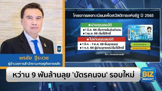 หว่าน 9 พันล้านลุย ‘บัตรคนจน’ รอบใหม่!!