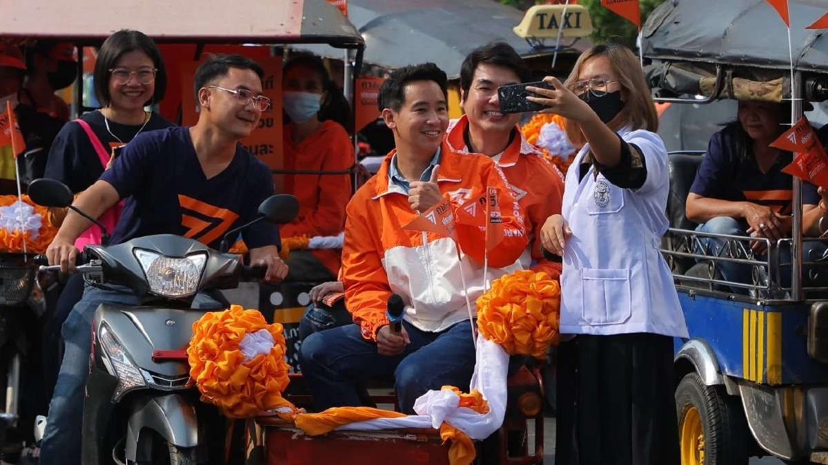 “พิธา-ปิยบุตร” ขึ้นซาเล้งแห่หาเสียง “ทนายป๊อก” ย้ำแชมป์ขอนแก่นเขต 1