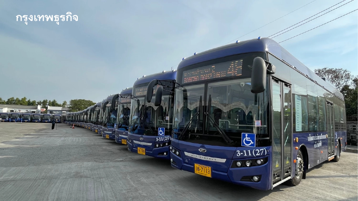 EA ปลื้ม โครงการแลกเปลี่ยนคาร์บอนเครดิตรถโดยสาร EV ในเอเชีย อนุมัติแล้ว