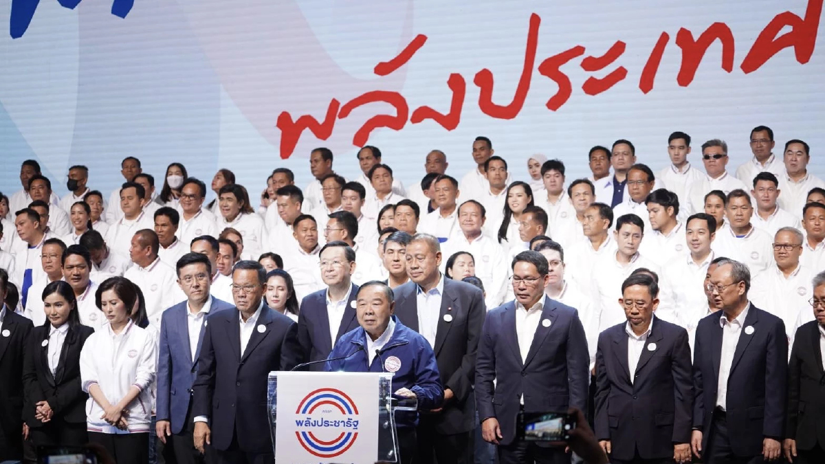"ประวิตร" ลั่น ขอให้เชื่อมั่นผม เลือก "พปชร." เป็น รัฐบาล