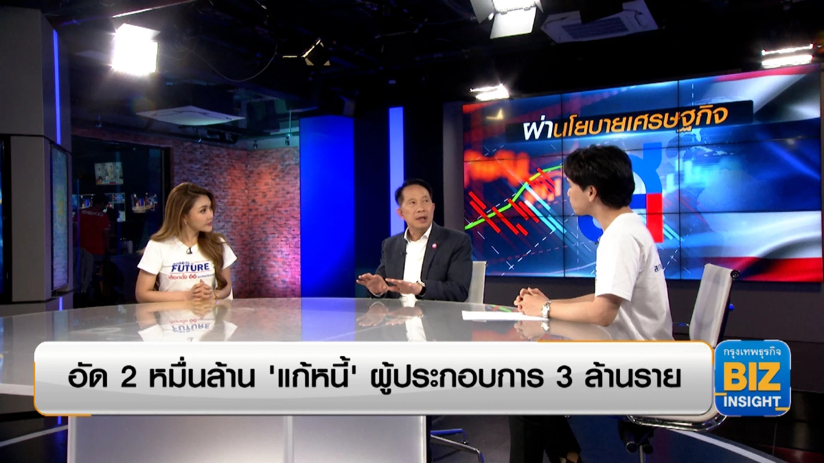 อัด 2 หมื่นล้าน 'แก้หนี้' ผู้ประกอบการ 3 ล้านราย