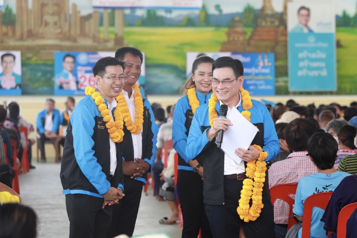 จุรินทร์ย้ำเบอร์ 26 เลขมงคล ชี้ ปชป. เท่านั้นหาเงินให้ประเทศ