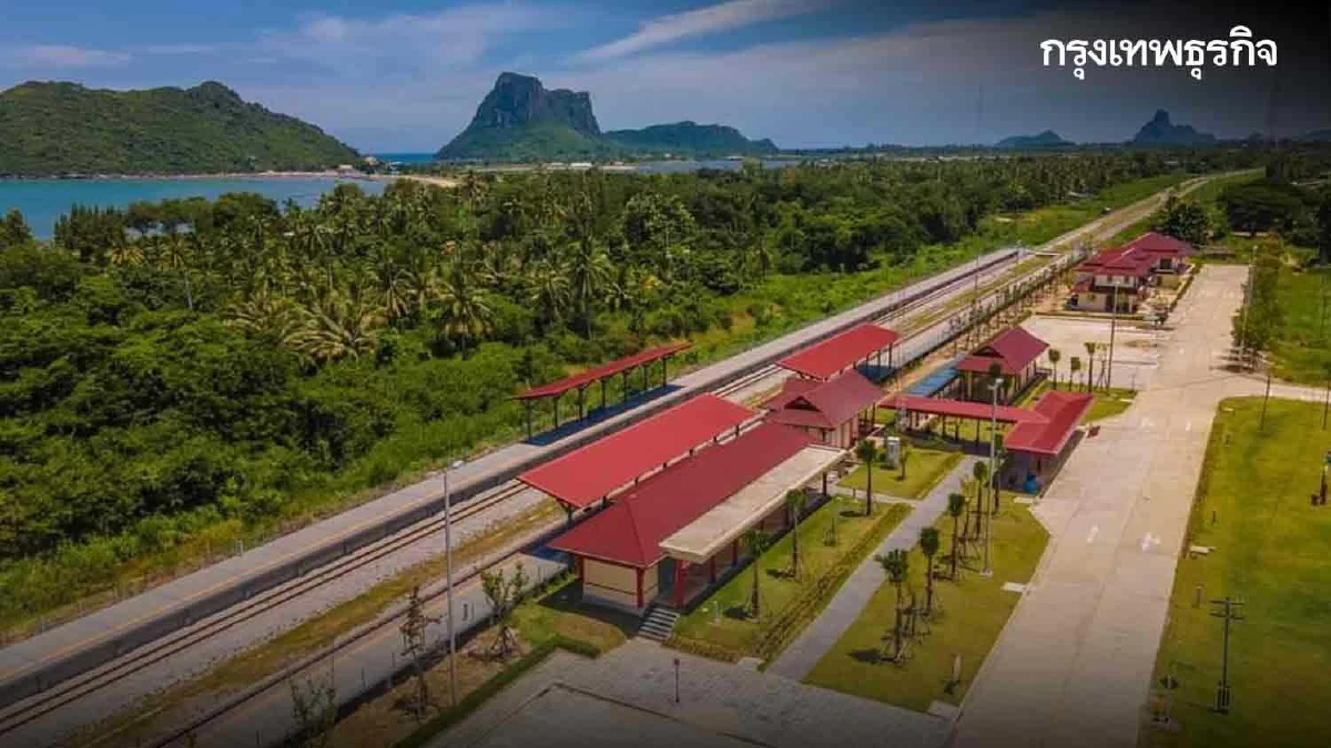 เช็คสเตตัสรถไฟทางคู่สายใต้ นครปฐม – ชุมพร ทยอยเปิดบริการ