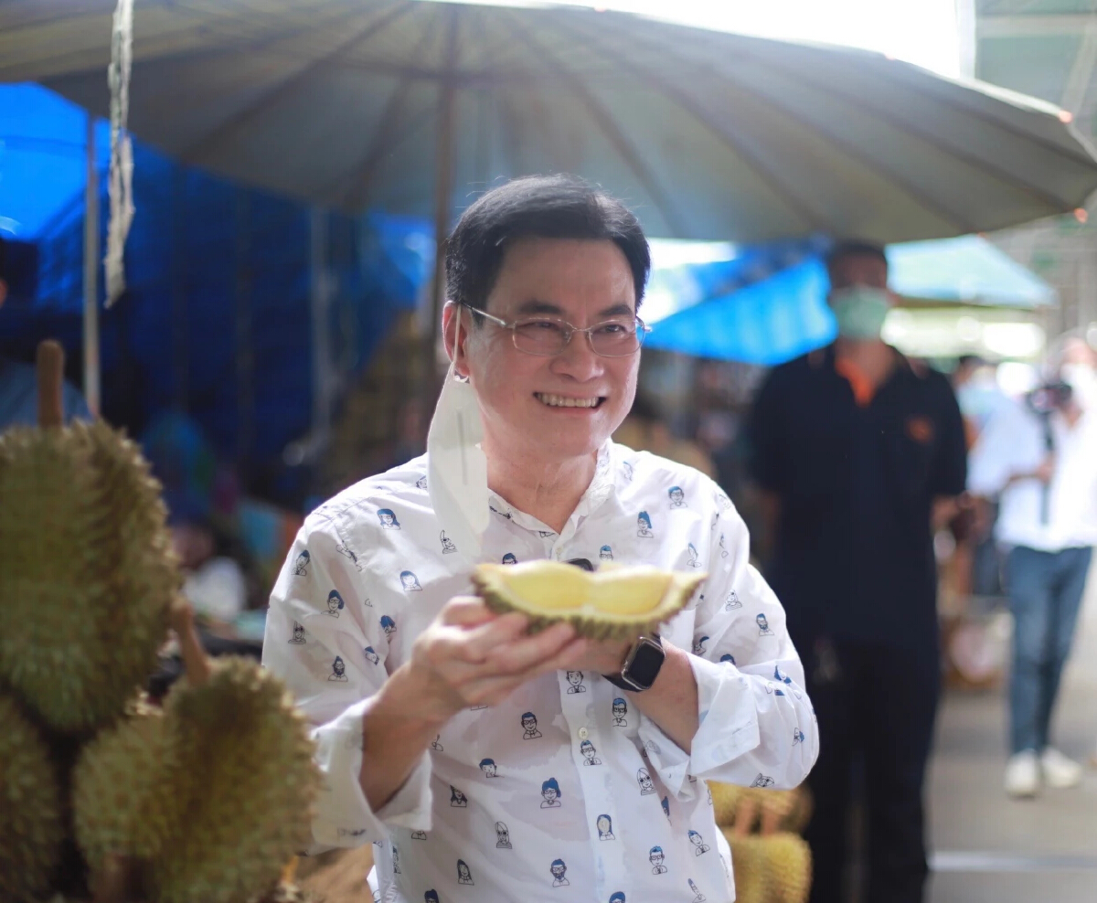 “จุรินทร์” คาด“ทุเรียนทะเลหอย”กระบี่ สร้างเงินเพิ่มสู่ท้องถิ่น70ล้าน/ปี