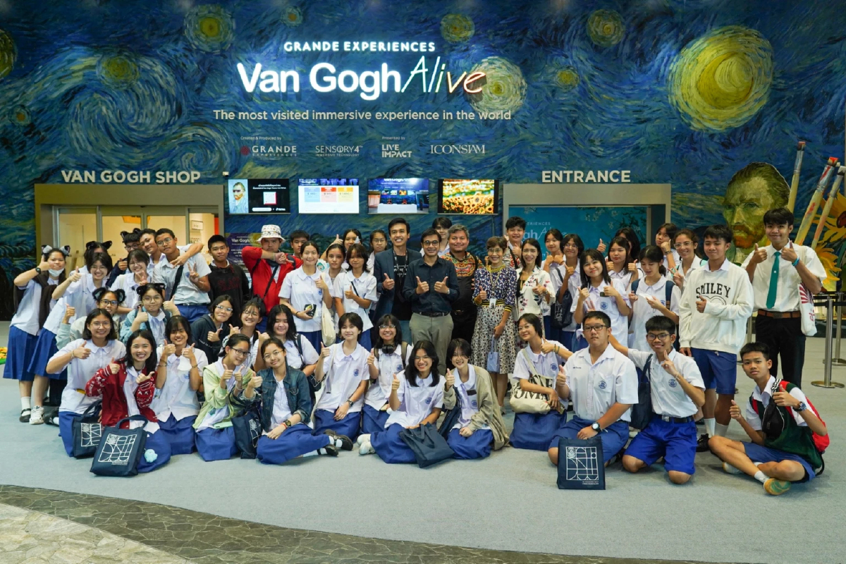 ไอคอนสยาม ชวนเด็กและเยาวชนเปิดประสบการณ์การเรียนรู้ท่องโลกศิลปะ