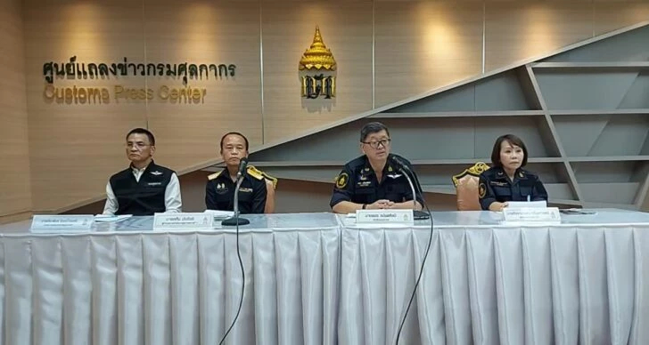 กรมศุลกากร แจงปมจับ 'ทุเรียนเถื่อน' 8 ตัน ย้ำลักลอบจริงไม่มีหลักฐานผ่านด่าน