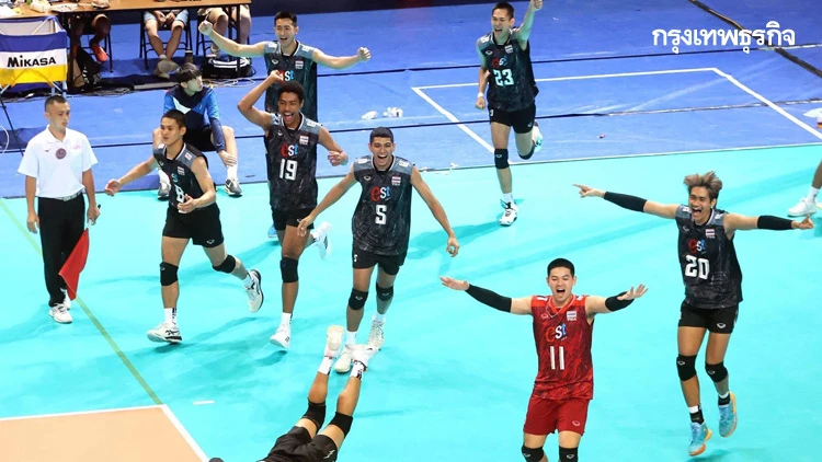 วอลเลย์บอลชายแชลเลนเจอร์คัพ 2023 กาตาร์ พบ ไทย ดูสดคืนนี้ ลุ้นตั๋ว VNL 2024