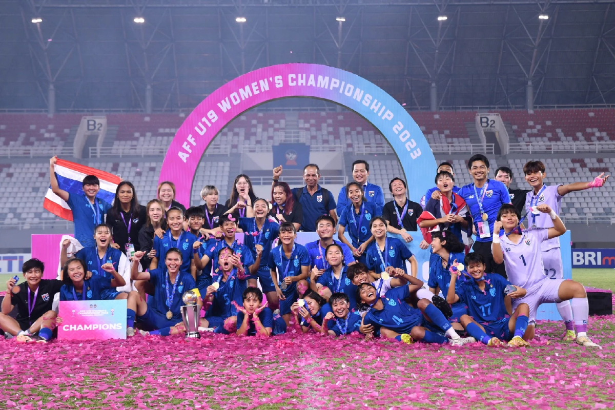 บอลไทย U19 เชือด เวียดนาม 2-1 คว้าแชมป์อาเซียน AFF Women's U19