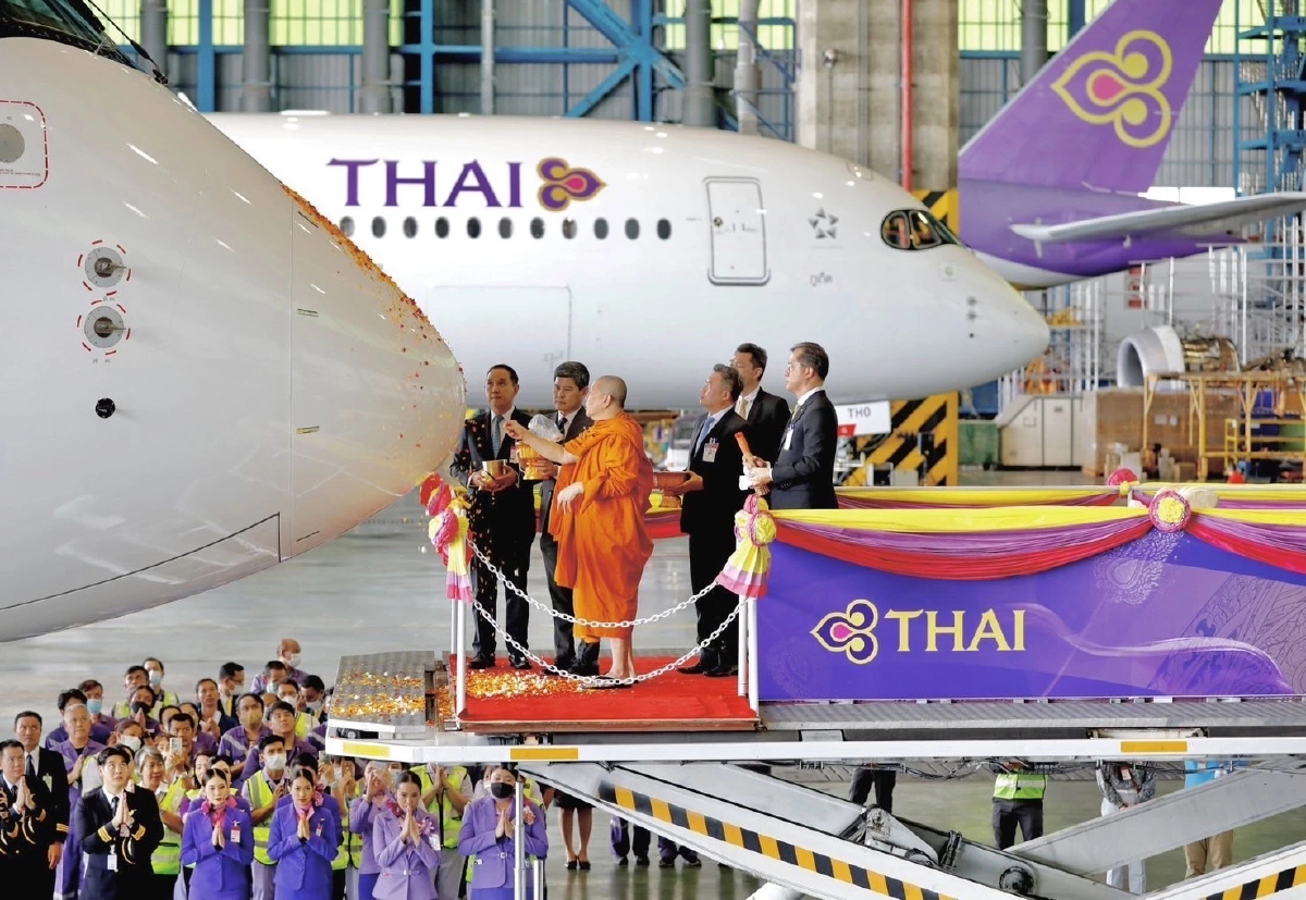 ‘การบินไทย’ เปิดตัวแอร์บัส ‘ภูเก็ต’ และ ‘เพชรบุรี’ เตรียมเสริมทัพฝูงบิน