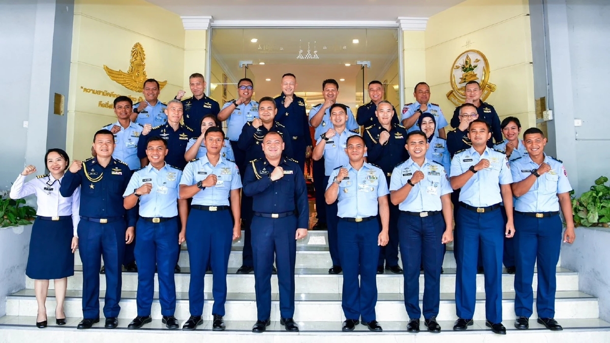 “พล.อ.ต.ประภาส” ต้อนรับ ทอ. อินโดนีเซีย เยือน ทอ. กระชับสัมพันธ์