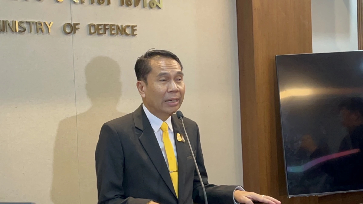 'สุทิน' ยันผลักดัน ทหารเมียนมา ติดอาวุธ​ออกจากชายแดนไทย ไม่ล่าช้า