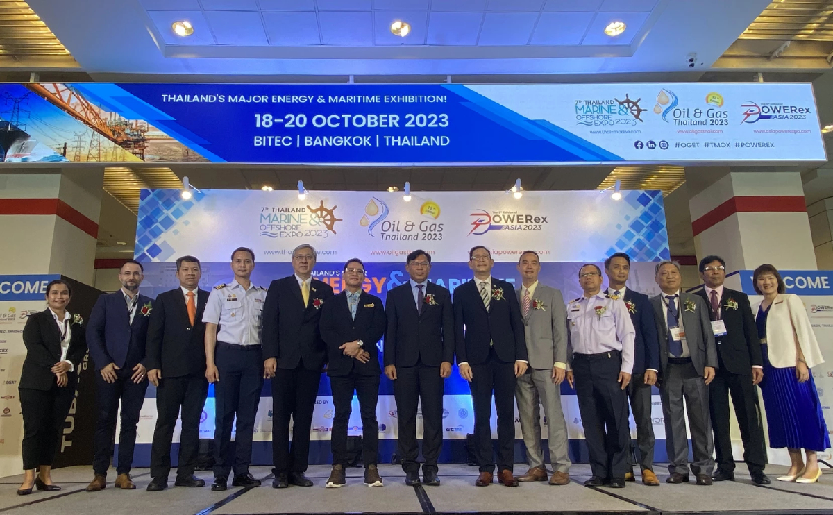 ไฟร์เวิร์คสฯ เปิดตัวงานแสดงสินค้าด้านพลังงานและการต่อเรือ