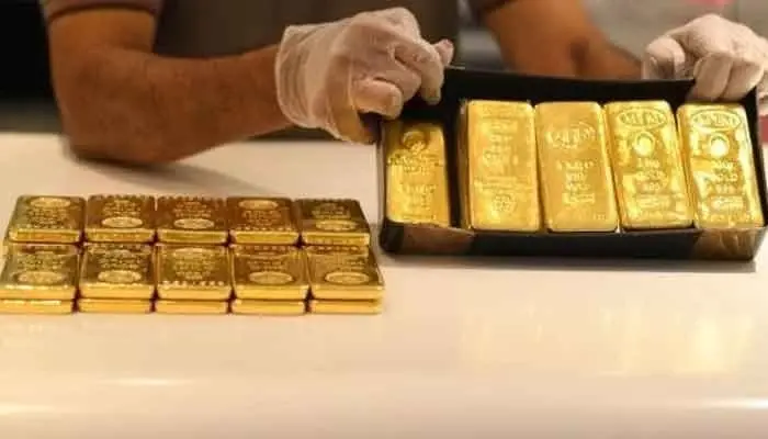 ราคาทองฟิวเจอร์ร่วง 0.4%  กังวลเฟดคงดอกเบี้ยสูงนาน